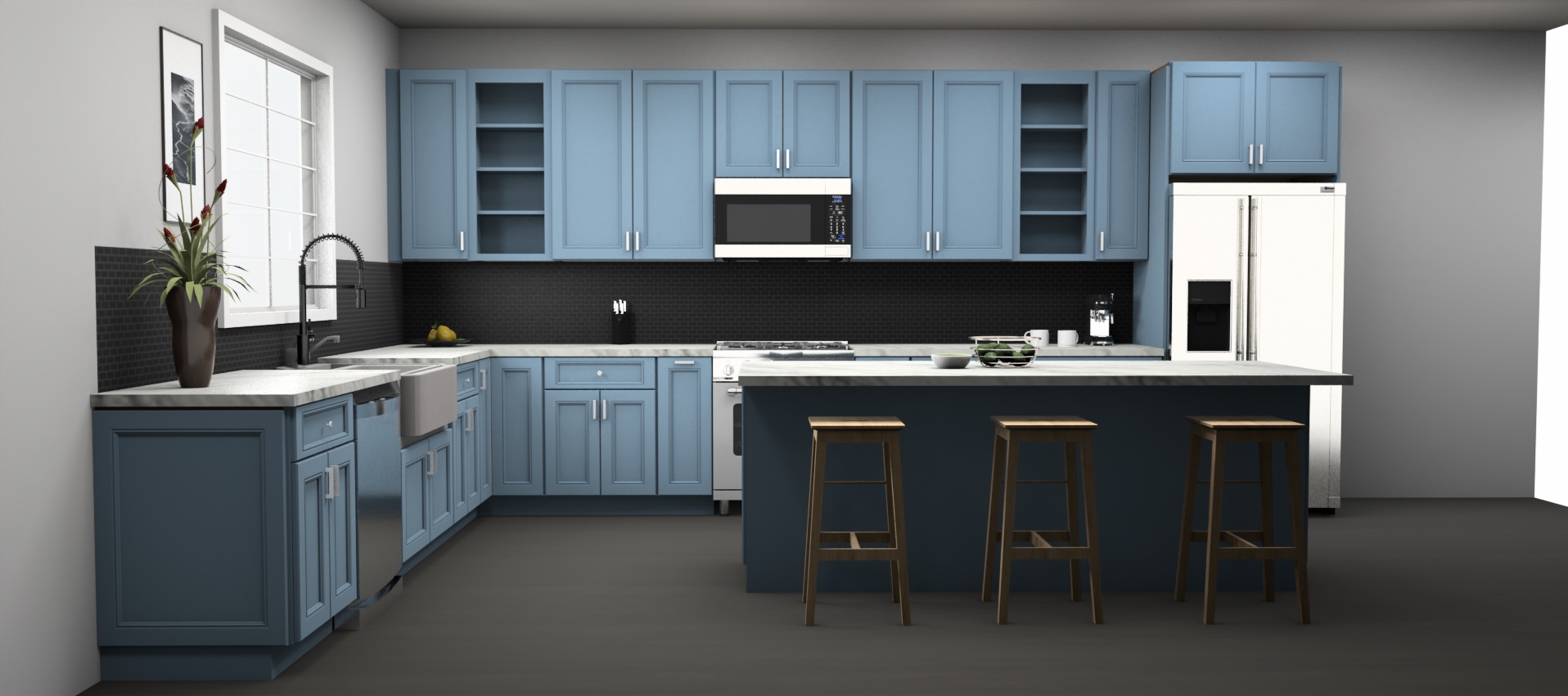 Pros and Cons of Dark Cabinet Colors