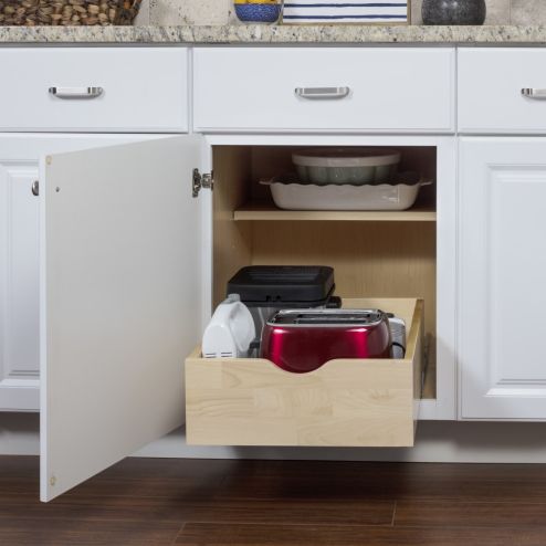 22 1/16" Pre-assembled Rollout Drawer for 24 Cabinet Opening - RO24-WB