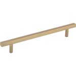 160 mm Center-to-Center Satin Bronze Square Dominique Cabinet Bar Pull - 845-160SBZ