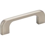 3" Center-to-Center Satin Nickel Alvar Cabinet Pull - 264-3SN