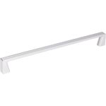 224 mm Center-to-Center Polished Chrome Square Boswell Cabinet Pull - 177-224PC