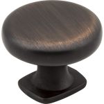 1-3/8" Diameter Brushed Oil Rubbed Bronze Belcastel 1 Cabinet Knob - MO6303DBAC