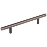 128 mm Center-to-Center Dark Brushed Bronze Naples Cabinet Bar Pull - 206DBB