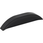 3" / 96 mm Center-to-Center Matte Black Elara Cabinet Pinch Pull - 484-396MB
