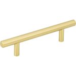 3" Center-to-Center Brushed Gold Naples Cabinet Bar Pull - 136BG