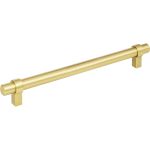 192 mm Center-to-Center Brushed Gold Key Grande Cabinet Bar Pull - 5192BG
