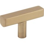 2" Satin Bronze Dominique Cabinet "T" Knob - 845T-SBZ