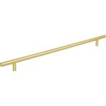 319 mm Center-to-Center Brushed Gold Naples Cabinet Bar Pull - 399BG