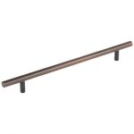 224 mm Center-to-Center Dark Brushed Bronze Naples Cabinet Bar Pull - 304DBB