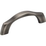 3" Center-to-Center Brushed Pewter Aiden Cabinet Pull - 993-3BNBDL