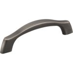 96 mm Center-to-Center Brushed Pewter Aiden Cabinet Pull - 993-96BNBDL
