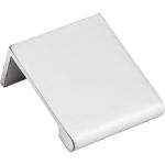 1-1/4" Overall Length Brushed Chrome Edgefield Cabinet Tab Pull - A500-125BC