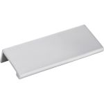 4" Overall Length Brushed Chrome Edgefield Cabinet Tab Pull - A500-4BC