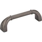 96 mm Center-to-Center Distressed Pewter Cordova Cabinet Pull - Z280-BNDL