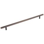 319 mm Center-to-Center Dark Brushed Bronze Naples Cabinet Bar Pull - 399DBB