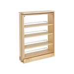 6" Pull-Out Between Cabinet Base Filler with Ball-Bearing Soft-Close Slides