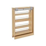 6" Pull-Out Between Cabinet Base Filler with Soft-Close Slides