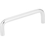 3-1/2" Center-to-Center Polished Chrome Torino Cabinet Wire Pull - S271-3.5PC