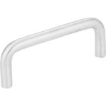 3" Center-to-Center Brushed Chrome Torino Cabinet Wire Pull - S271-3BC