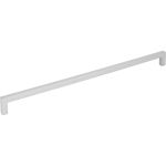 320 mm Center-to-Center Matte Silver Square Stanton Cabinet Bar Pull - 625-320MS