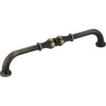 160 mm Center-to-Center Antique Brushed Satin Brass Bella Cabinet Pull - 818-160ABSB