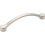 128 mm Center-to-Center Dull Nickel Arched Belfast Cabinet Pull - 745-128DN
