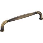 128 mm Center-to-Center Antique Brushed Satin Brass Chesapeake Cabinet Pull - 737-128ABSB