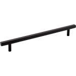 192 mm Center-to-Center Matte Black Square Dominique Cabinet Bar Pull - 845-192MB