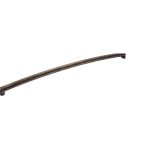 18" Center-to-Center Antique Brushed Satin Brass Delgado Appliance Handle - 519-18ABSB