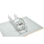 Drop-in Lid Organizer for Drawer Peg Board System