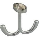 96 mm Center-to-Center Polished Chrome Naples Cabinet Bar Pull