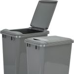 Lid for 50 Qt Plastic Waste Container Gray - CAN-50LIDGRY