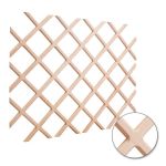 Hard Maple 24" x 30" Beveled Wine Lattice Rack - WR30-2MP