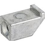 Hook Dowels for Quiktray System Zinc - T-506