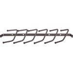11" Screw Mounted Tie Rack Bronze - 296T-DBAC