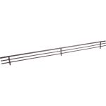 23" Shoe Fence for Shelving Bronze - SF23-ORB