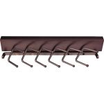 12" Sliding Tie Rack Bronze - 295T-DBAC