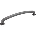 12" Center-to-Center Distressed Antique Silver Belcastel 1 Appliance Handle - MO6373-12SIM-D