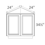 BAC24FH Belmont Cafe Glaze Pre-Assembled