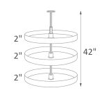 LSP2436-42 Avalon Mist Shaker Pre-Assembled