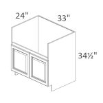 FSB33 Essex White Pre-Assembled