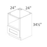 MDB24 Classic Grey Shaker Pre-Assembled