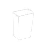 TRASH-CAN Aspen Grey