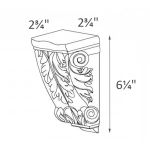 CORBEL-S Walnut Shaker