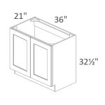 ADA-VSB36-R Malibu Nickel Pre-Assembled