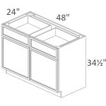 B48 Sonoma Slim Kona Shaker Pre-Assembled