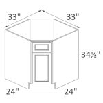CSB33 Bergen Latte Pre-Assembled