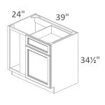 BLB42-45 Ridgefield Latte Pre-Assembled