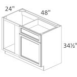 BLB48-51 Ridgefield Latte Pre-Assembled