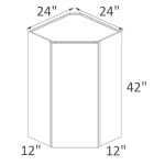 WDC2442 Urban Concrete Gray Pre-Assembled